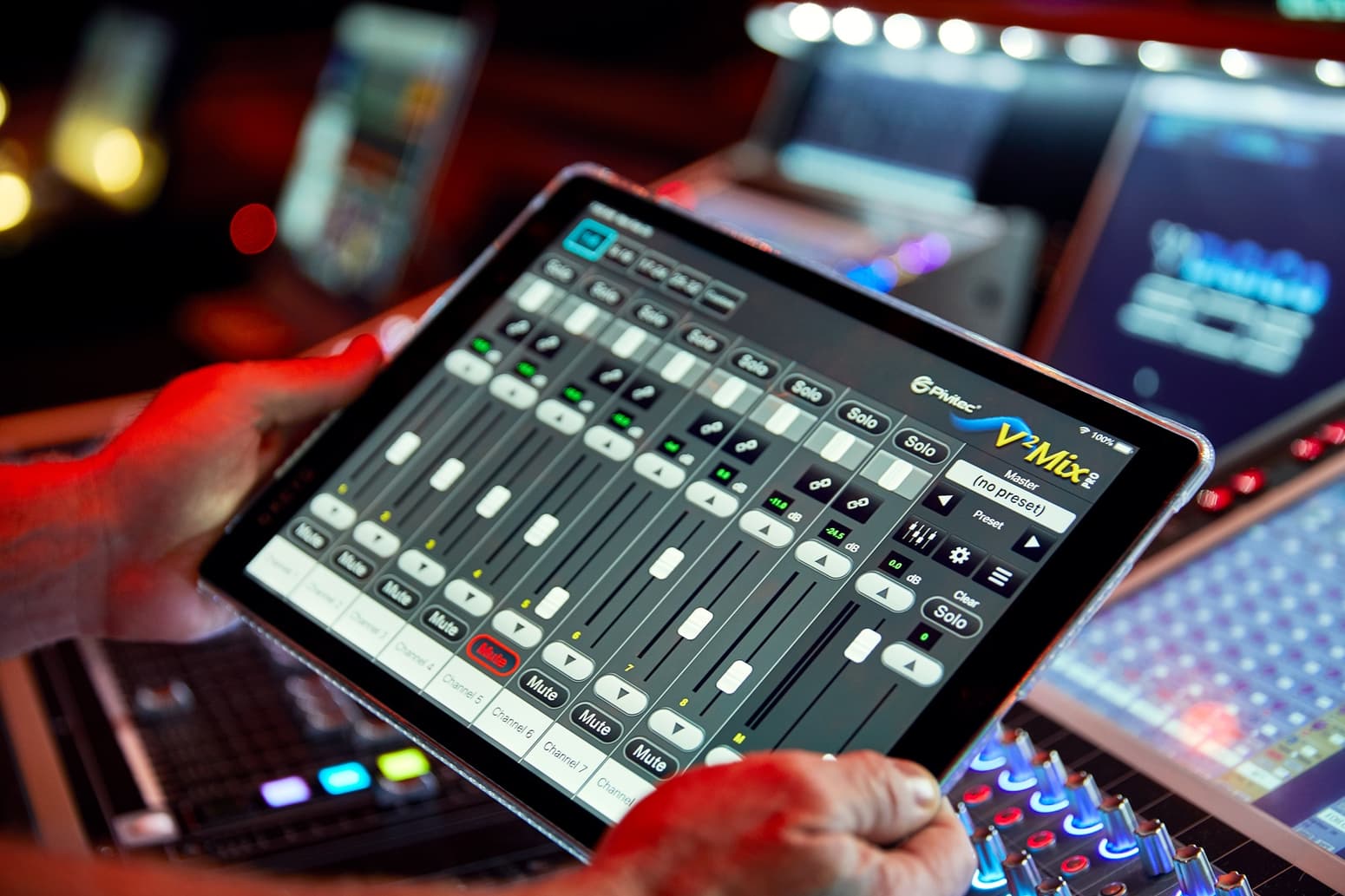 Modern controls make church sound systems at FBC easier to manage.