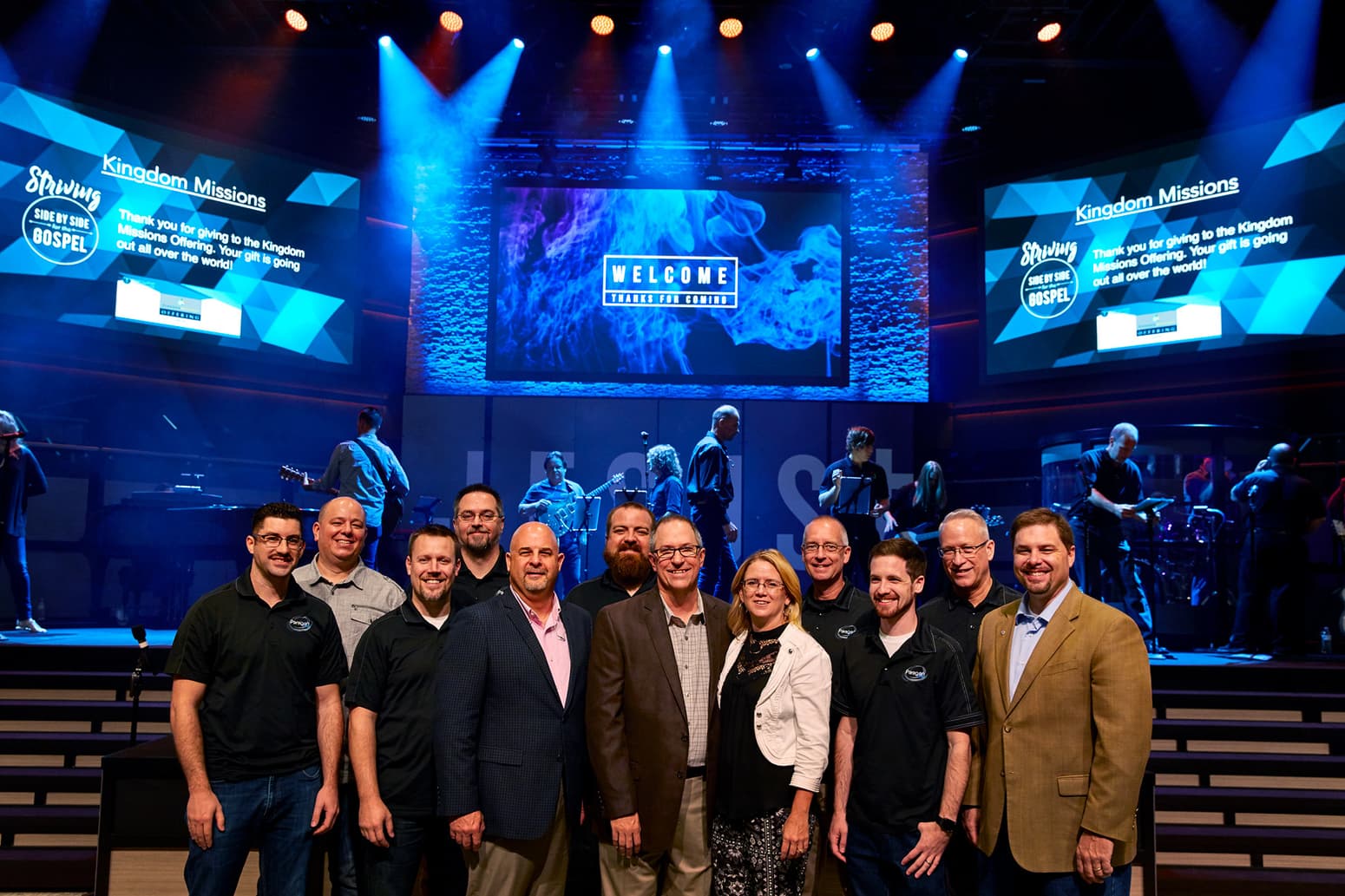 All involved with renovating the church sound systems at FBC were thrilled with the outcome.