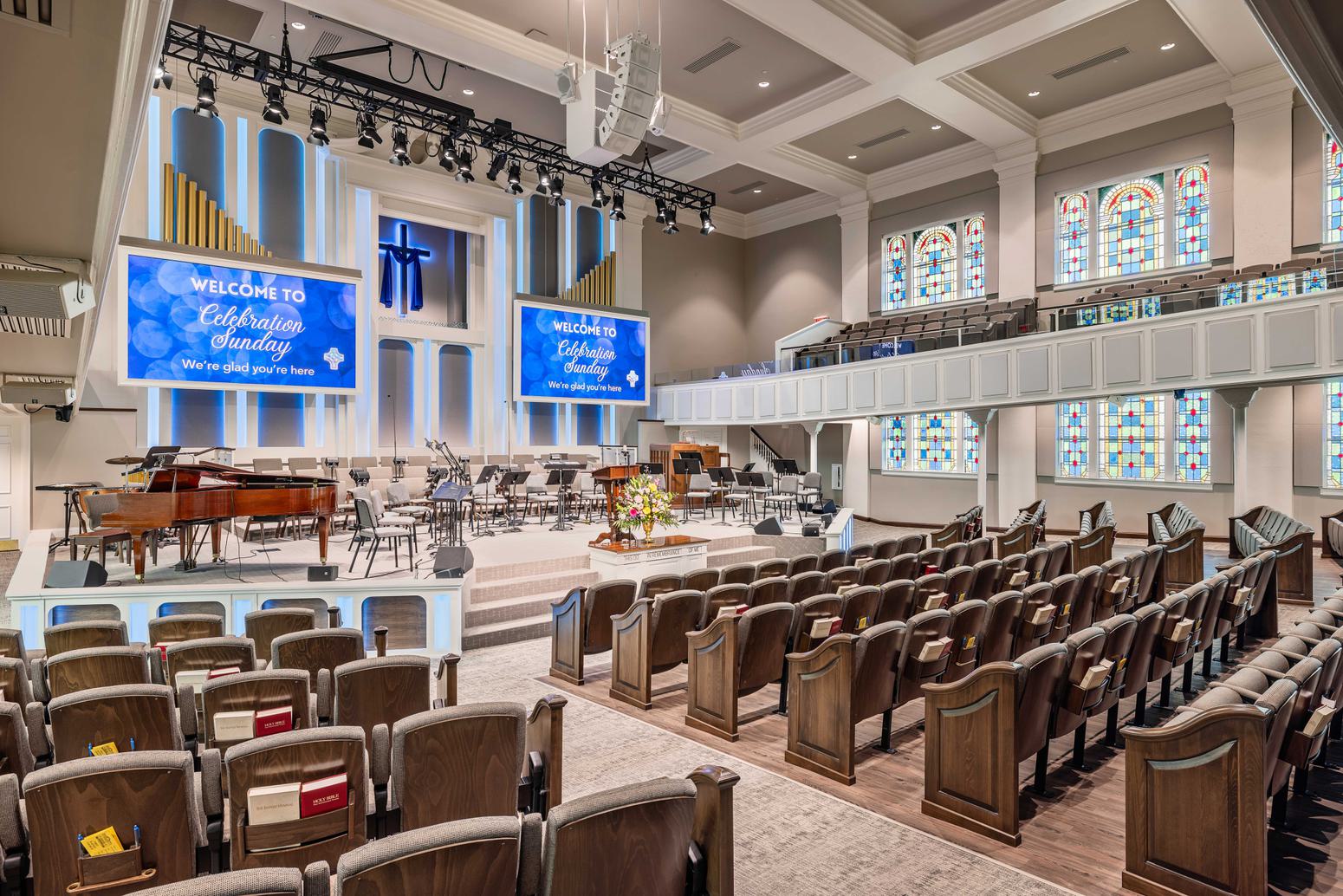 Church Interior Design | Auditorium Design | Paragon 360
