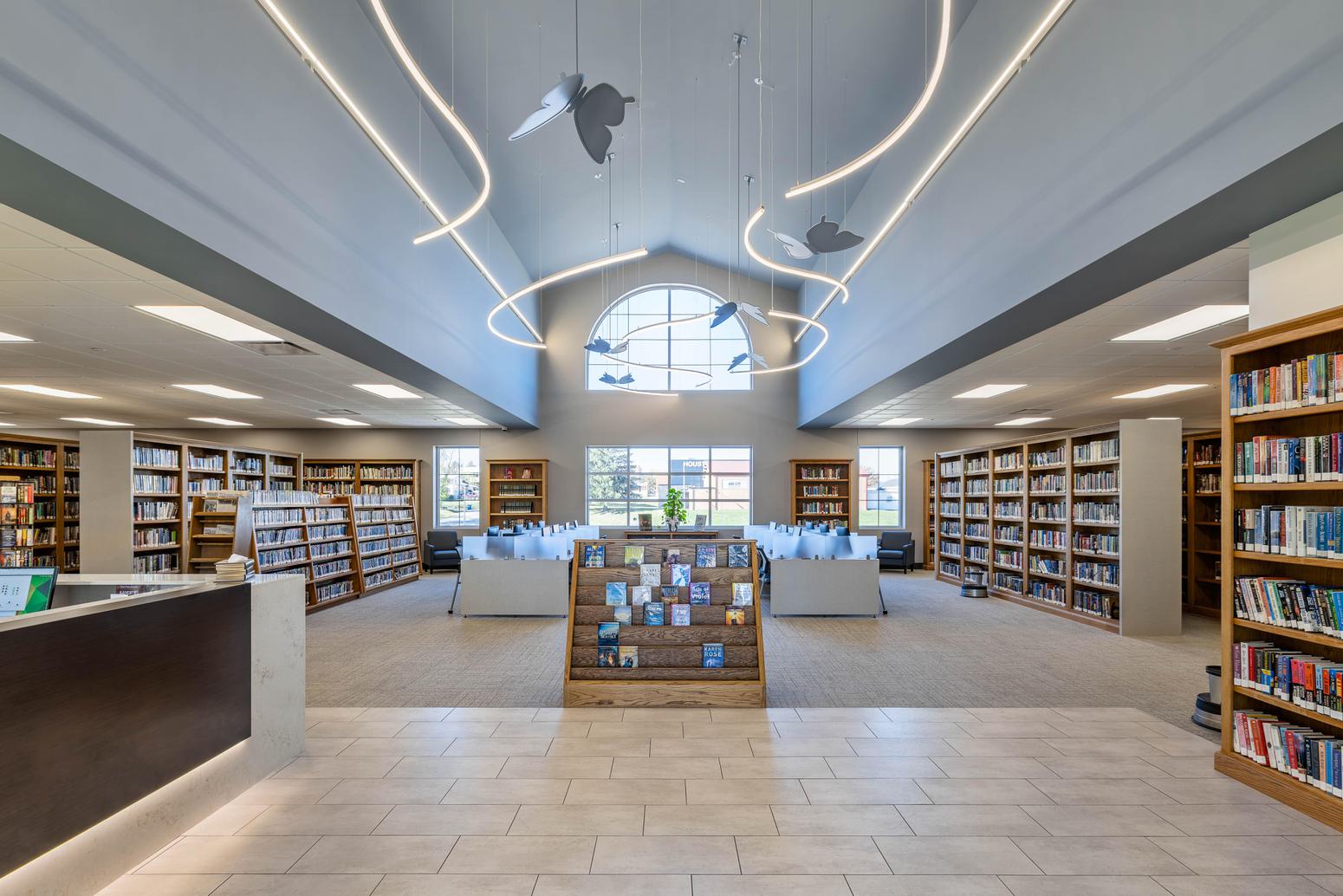 Prosper Tx Library Paragon Fabrication | Texas County Library | Paragon Fabrication