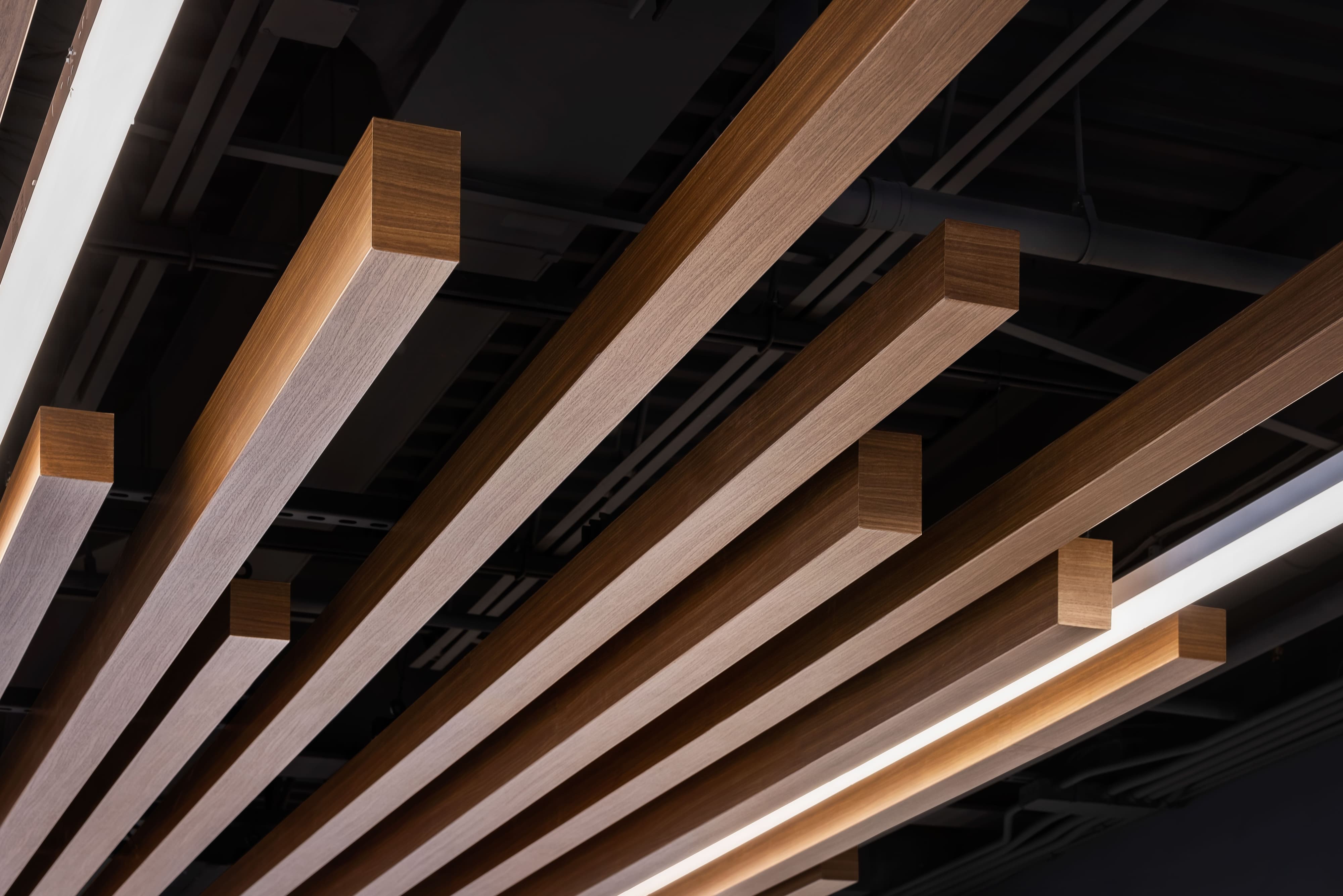 Ceiling deisgn Mid-Missouri Bank Spriongfield Missouri